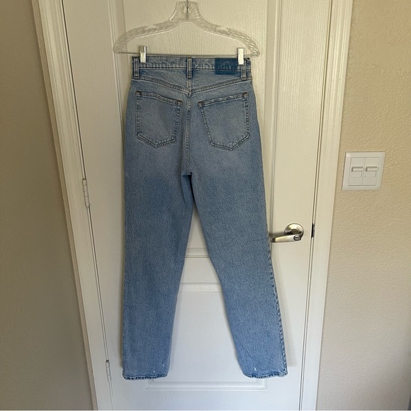 abercrombie & fitch curve love ultra high rise 90s straight jean - extra long - Picture 4 of 4